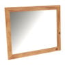 Spiegel met houten lijst - 61x55 cm 
