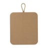 Spiegel rotan rechthoek - naturel - 45x30 cm