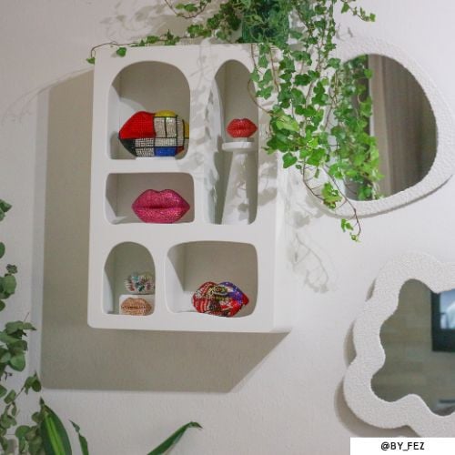 Spiegel teddy organic - 41x36 cm