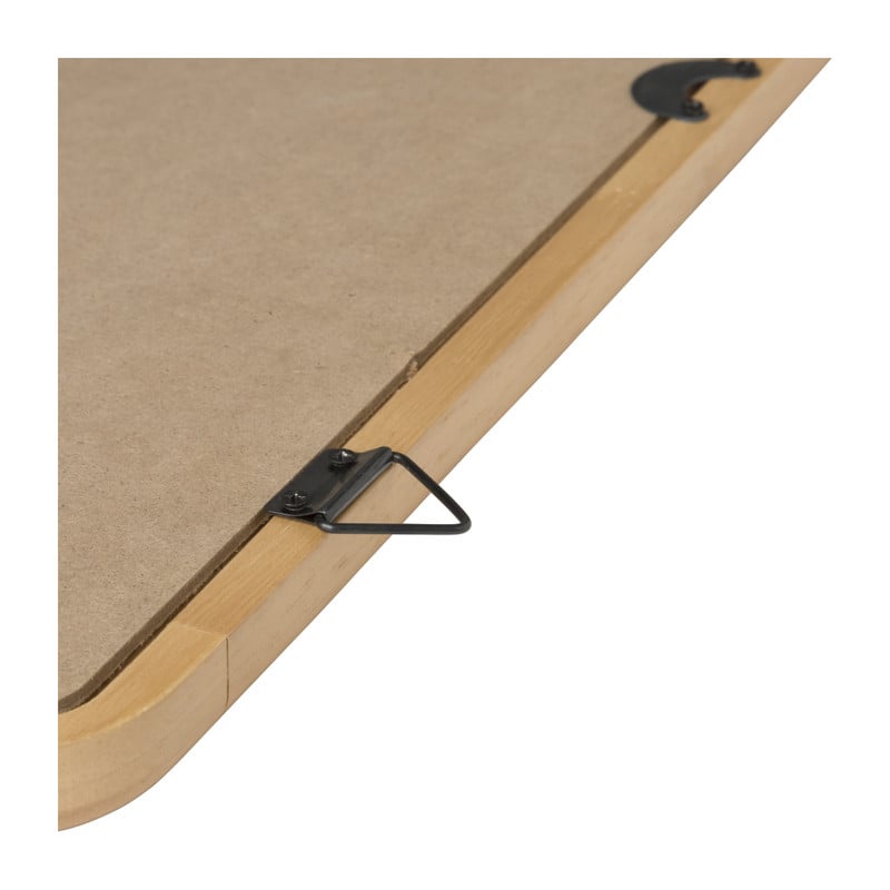 Spiegel Lindt - vierkant - bruin - 60x60 cm 