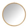 Spiegel Lindt - rond - bruin - ø60 cm