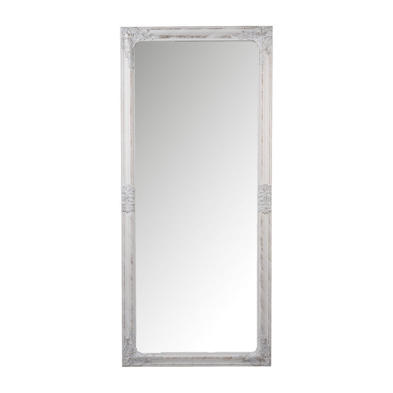 Spiegel barok XL - wit -  162 x 72 cm