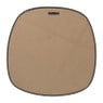 Spiegel basic - zwart - 32.5x32.5 cm