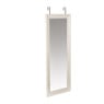 Spiegel deurhanger glossy - wit - 50x140 cm