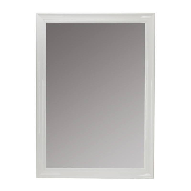 Spiegel glossy - wit - 86x120 cm