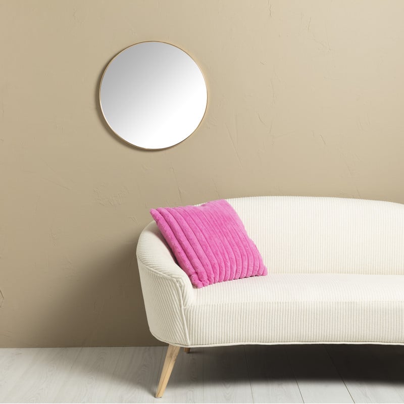 Ronde spiegel - ø50 cm - goudkleurig