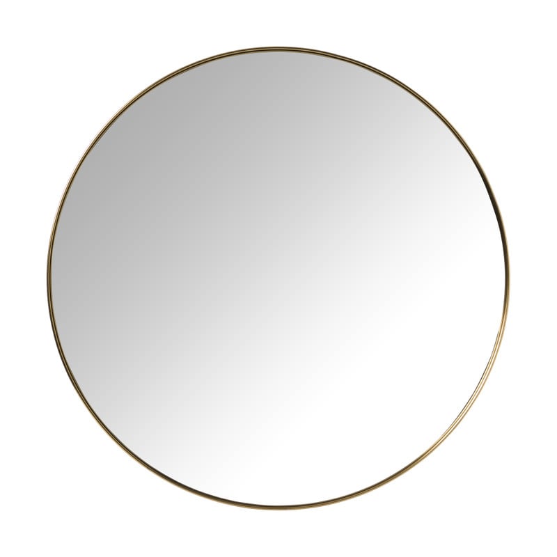 Ronde spiegel - ø70 cm - goudkleurig