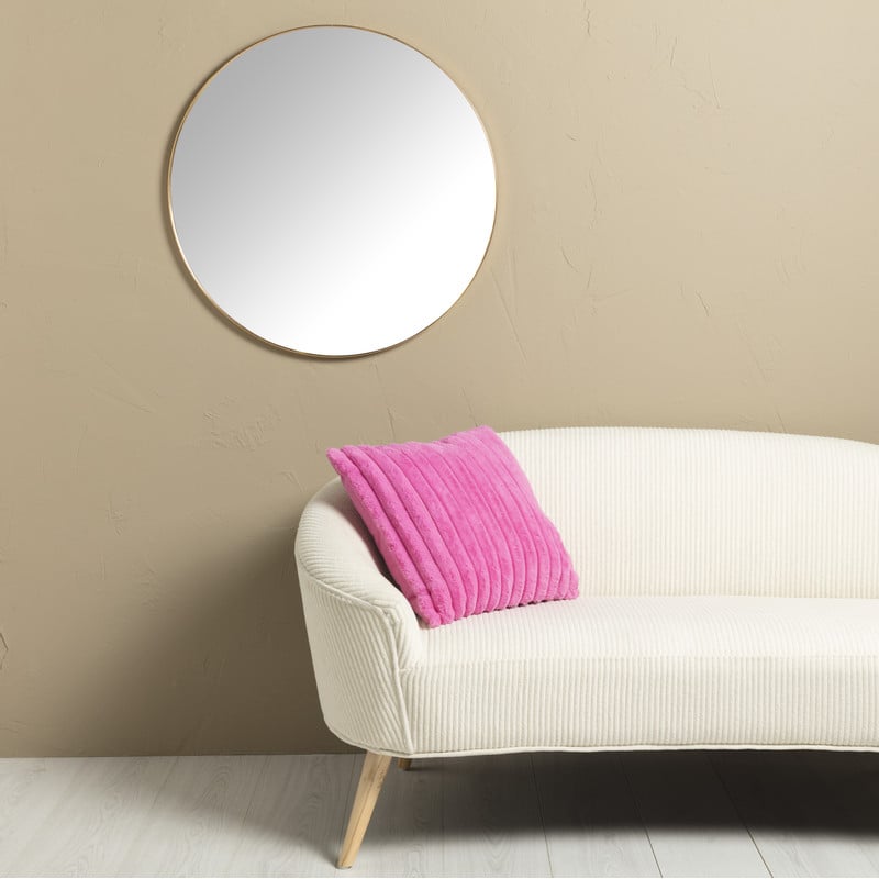 Ronde spiegel - ø70 cm - goudkleurig