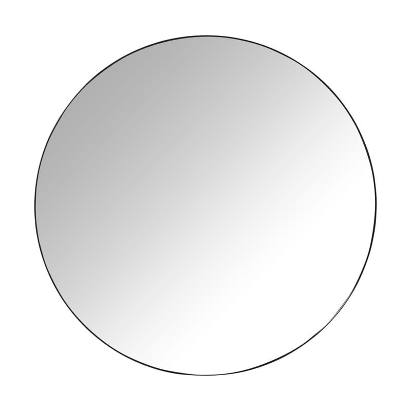 Ronde spiegel - ø120 cm - zwart