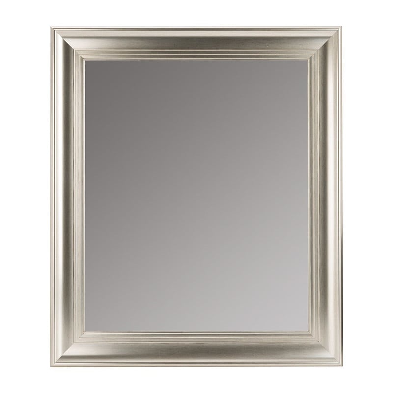 Spiegel glossy - zilverkleurig - 60x70 cm