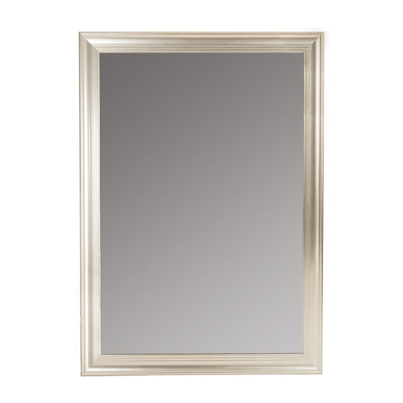 Spiegel glossy - zilverkleurig - 86x120 cm