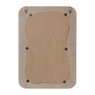 Spiegel wave - wit - 40x28 cm