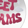 Spiegel sweet dreams - roze - ø30 cm