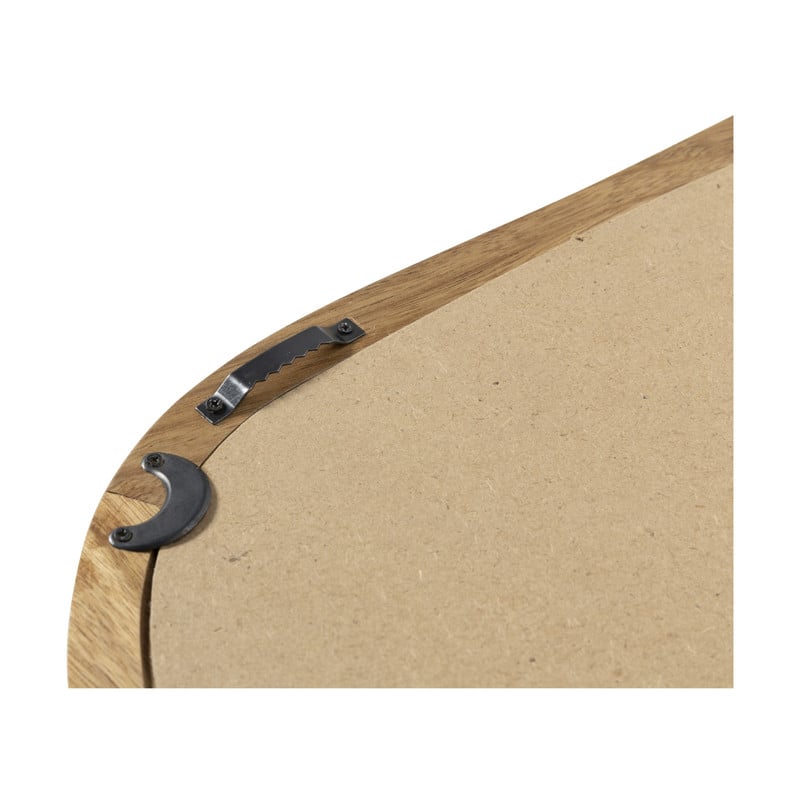 Spiegel organic - acaciahout - 55x48 cm