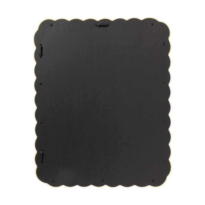Spiegel twist - geel - 53x43 cm