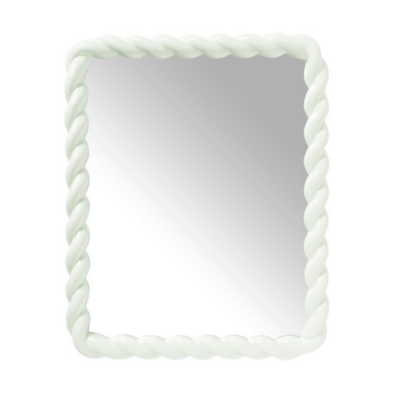 Spiegel twist - groen - 53x43 cm