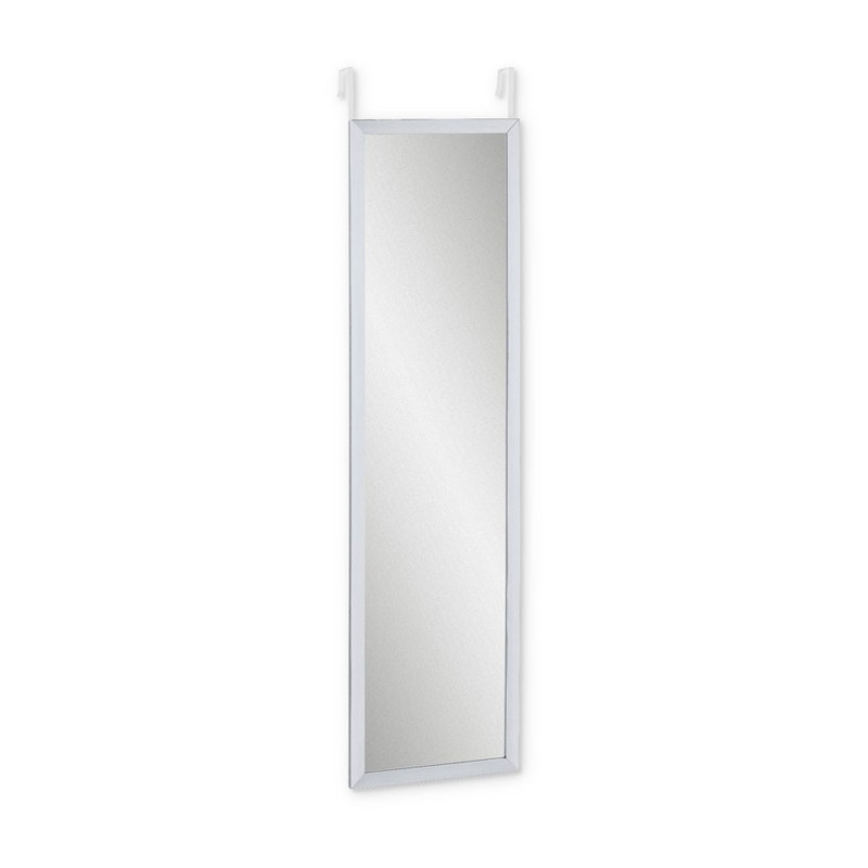 Spiegel deurhanger - zilver - 30x120 cm