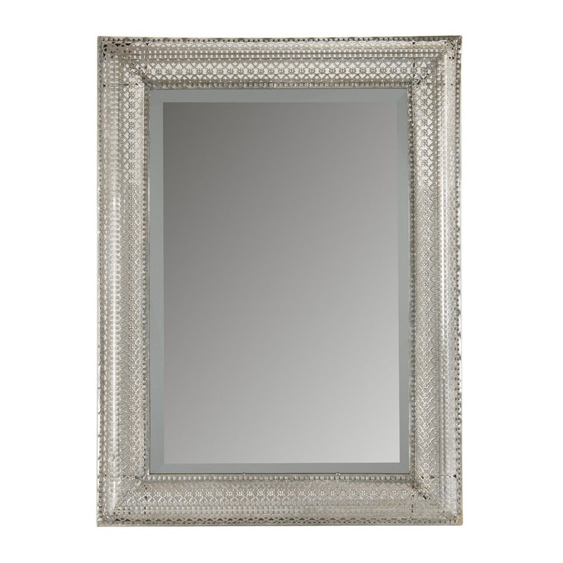 Spiegel - 53x72 cm - zilver