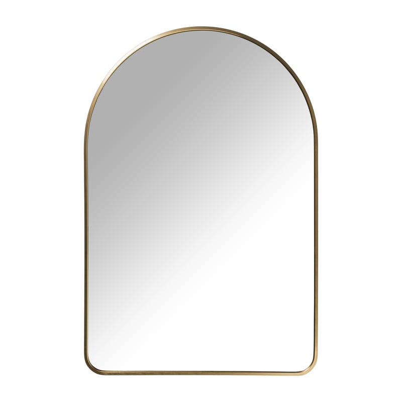 Spiegel hylton ronde top - goud - 60x90 cm