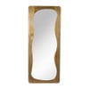 Passpiegel wave acaciahout - bruin - 168x70 cm