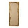 Passpiegel wave acaciahout - bruin - 168x70 cm