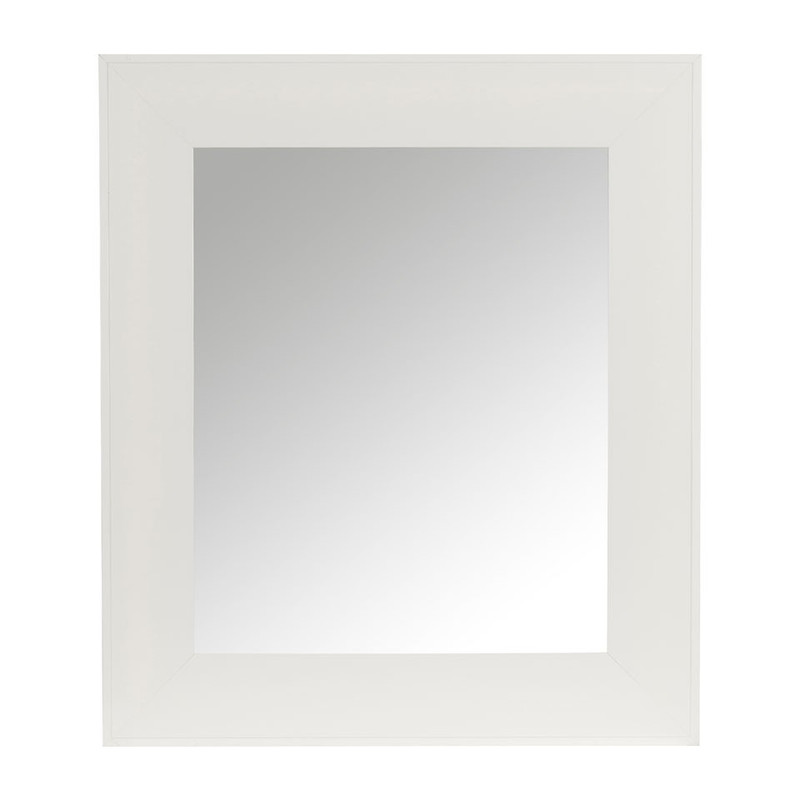 Spiegel glossy - wit - 65x75 cm