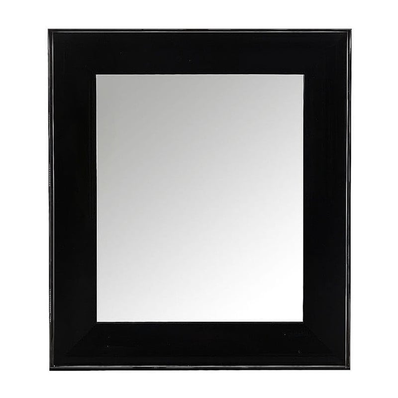 Spiegel glossy - zwart - 65x75 cm