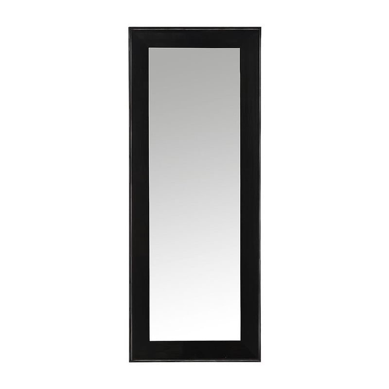 Spiegel glossy - zwart - 65x165 cm