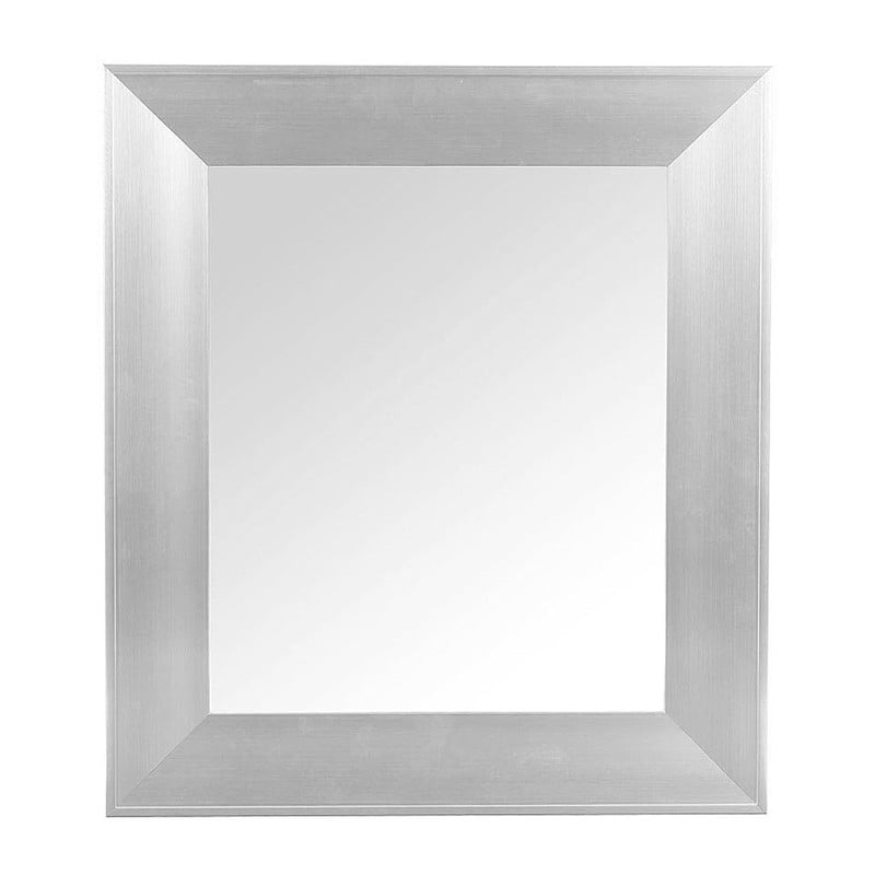 Spiegel glossy - zilverkleurig - 65x75 cm