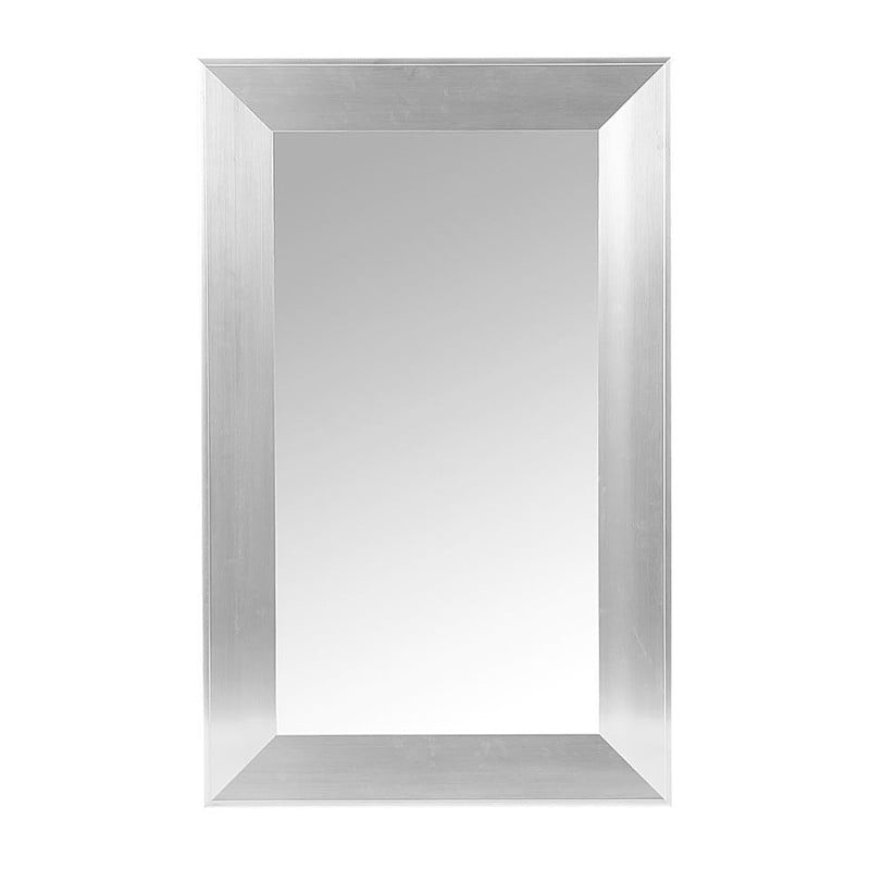 Spiegel glossy - zilverkleurig - 65x105 cm