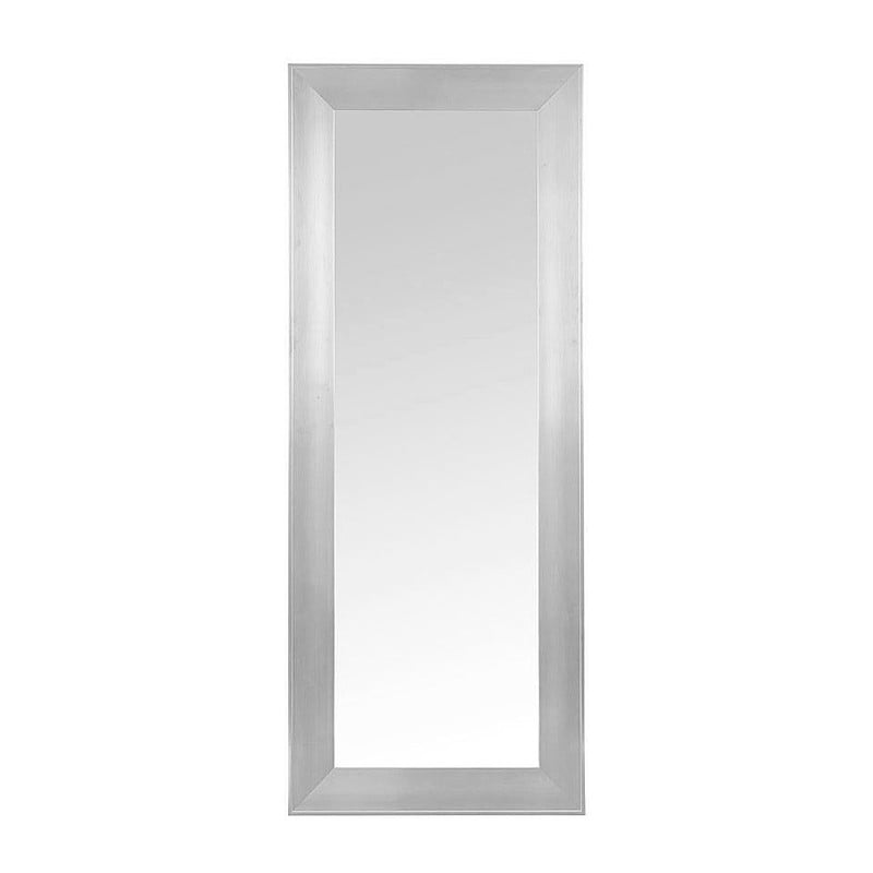 Spiegel glossy - zilverkleurig - 65x165 cm