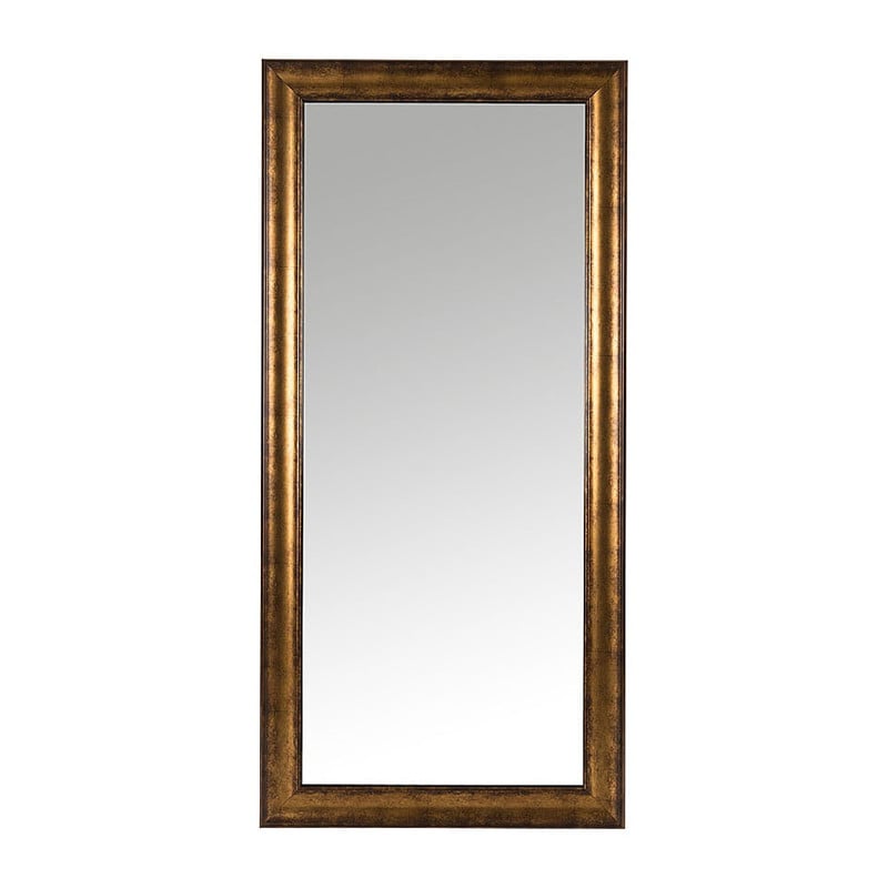 Spiegel antic - goudkleurig - 65x135 cm