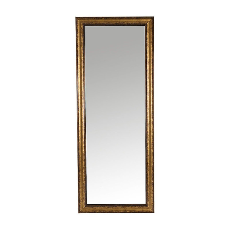 Spiegel antic - goudkleurig - 65x165 cm