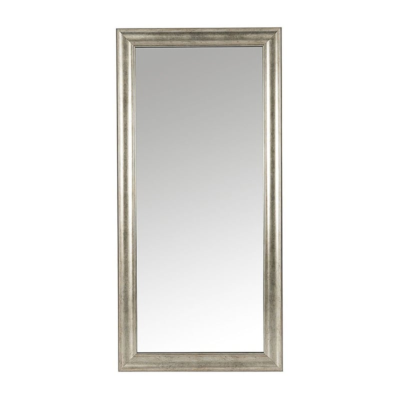 Spiegel antic - zilverkleurig - 65x135 cm