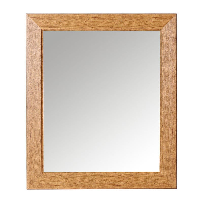 Spiegel donker hout - 65x75 cm