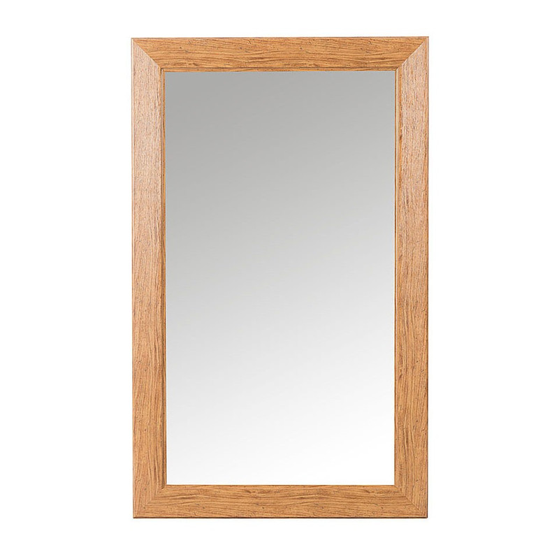 Spiegel donker hout - 65x105cm