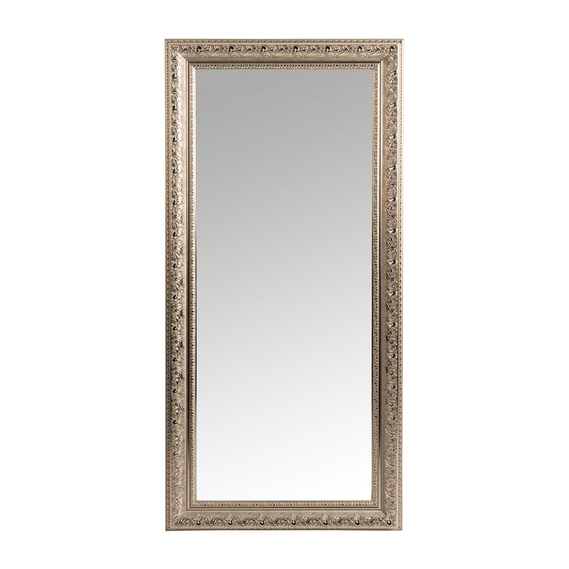 Spiegel baroque silver - 65x135 cm