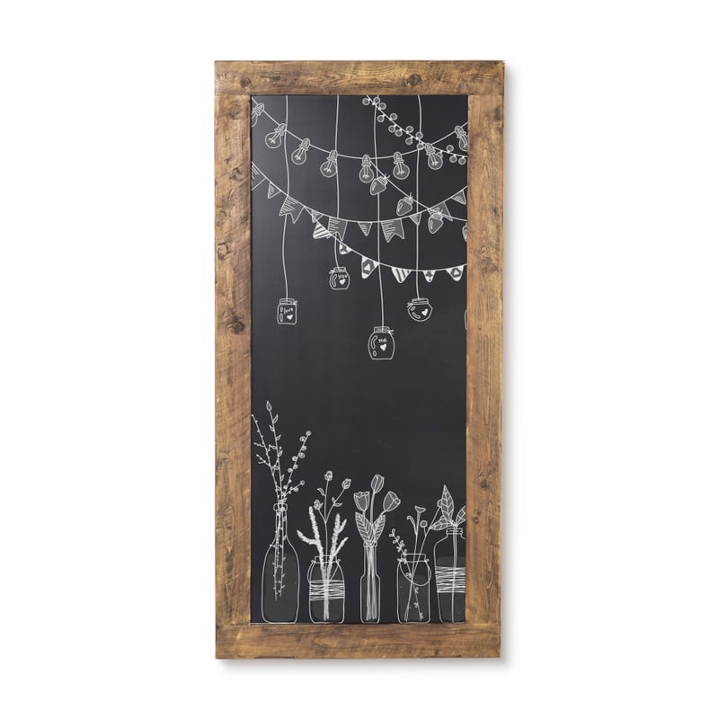 Schoolbord old wood - 165x82x2 cm