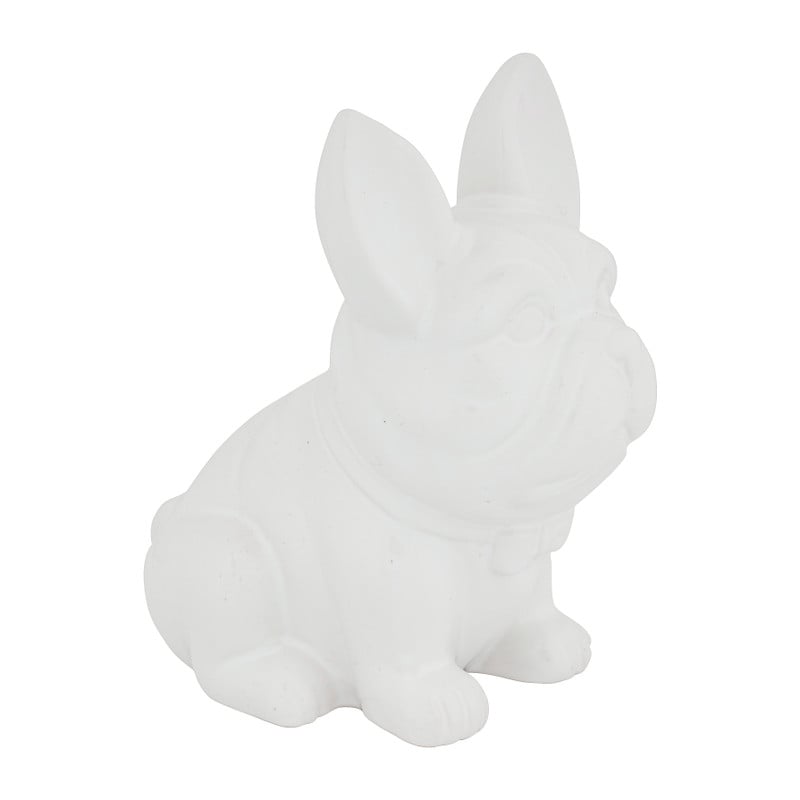Spaarpot hond - wit