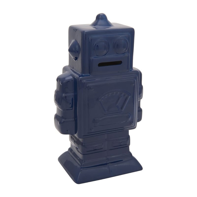 Spaarpot robot XL donkerblauw