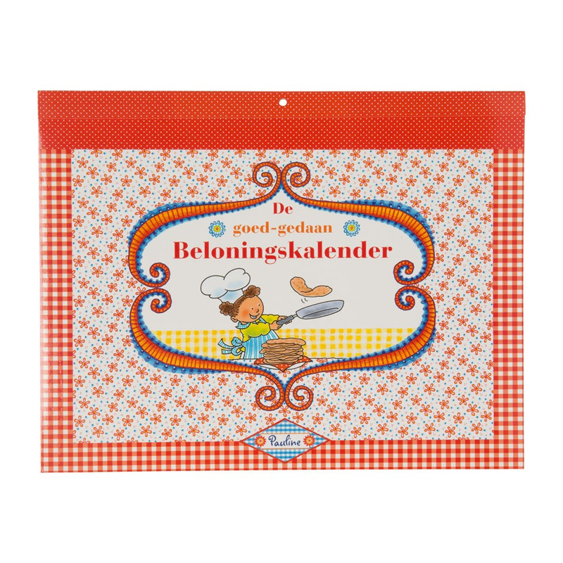 Beloningskalender goed-gedaan  met stickers Pauline