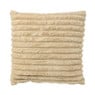 Kussen rib - beige - 45x45 cm