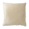 Kussen rib - beige - 45x45 cm