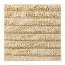 Kussen rib - beige - 45x45 cm