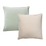 Kussen velvet - beige - 45x45 cm