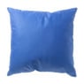 Kussen geblokt - geel/blauw - 45x45 cm
