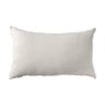 Kussen jacquard - wit/groen - 30x50 cm
