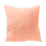 Kussen streep -  oranje/roze - 45x45 cm