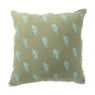 Kussen met print - groen - 45x45 cm