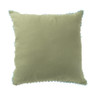 Kussen met print - groen - 45x45 cm